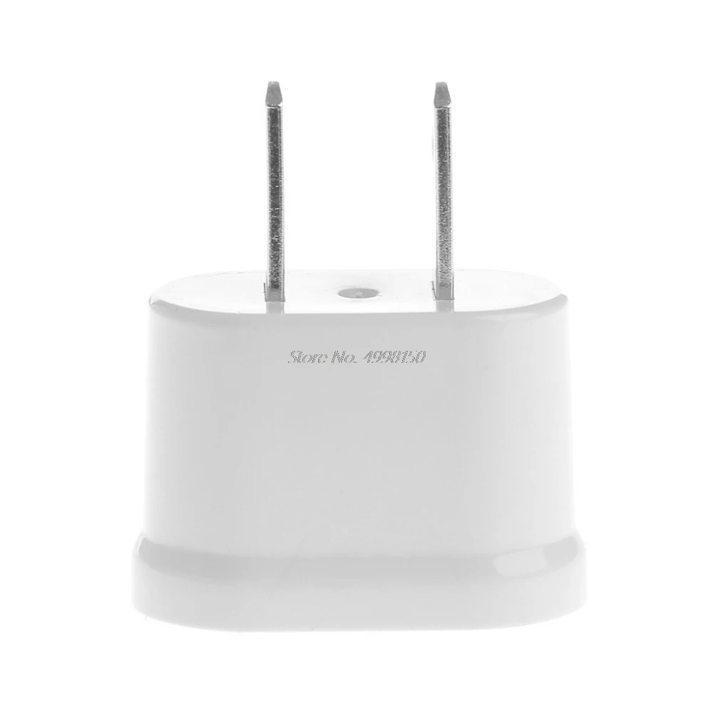 EU Female To US Male AC Power Plug конвертер Универсальное зарядное устройство для путешествий