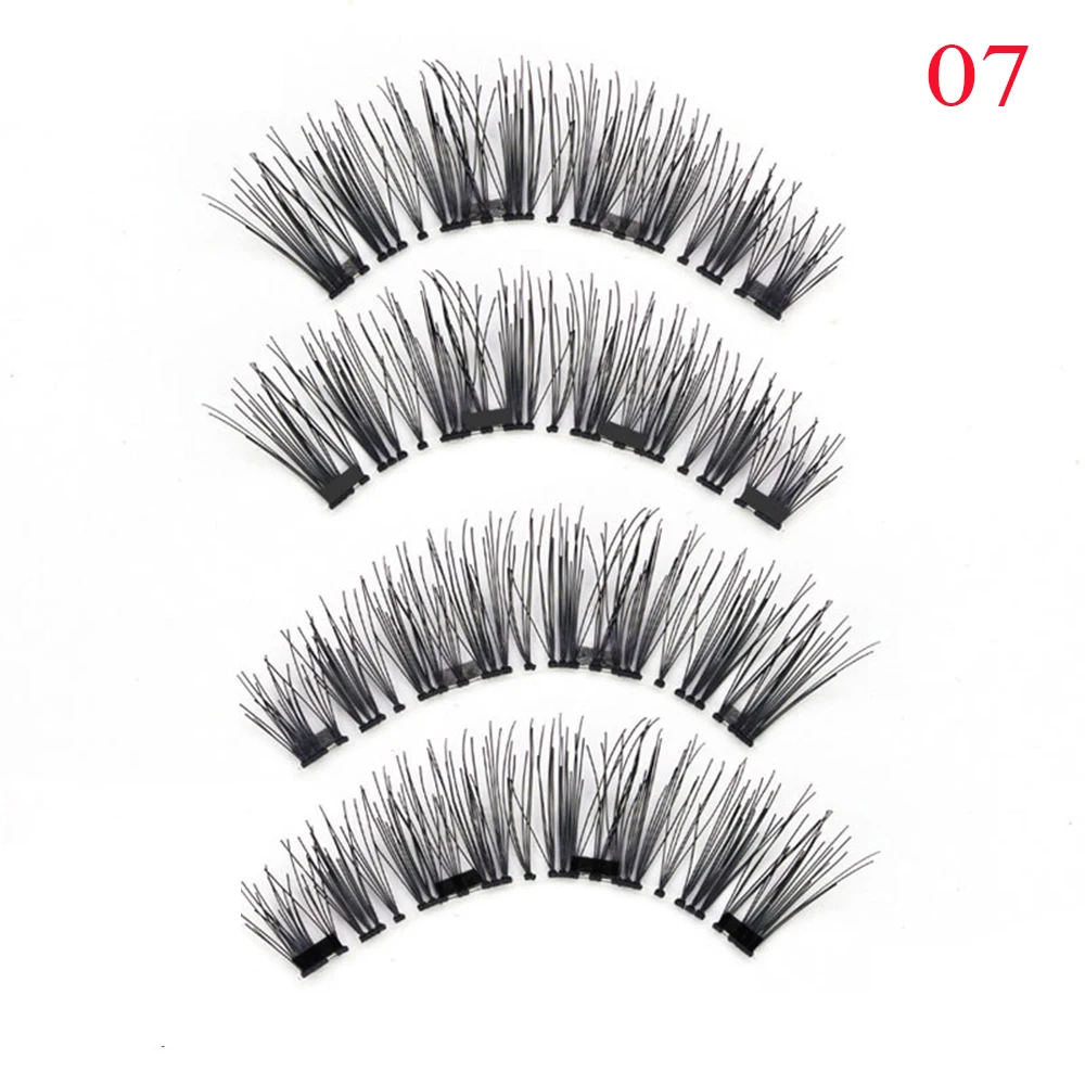 1 коробка магнитные ресницы с 4 магнитами ручной работы натуральный магнит для