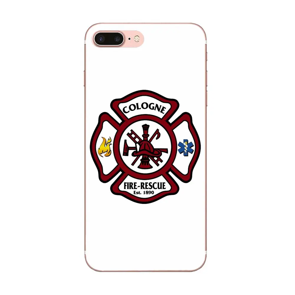 For Galaxy J1 J2 J3 J330 J4 J5 J6 J7 J730 J8 2015 2016 2017 2018 mini Pro TPU Stylish Case Fire Department Fd Logo | Мобильные