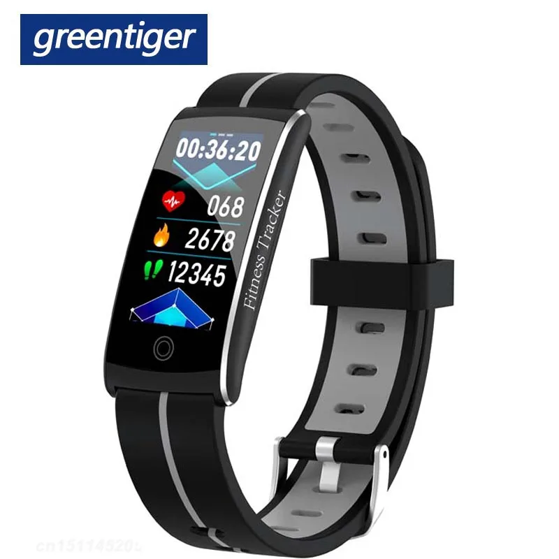 Greentiger F10C умный Браслет Водонепроницаемый Монитор Сердечного Ритма во время сна фитнес-трекер кровяное давление спортивный смарт-браслет Android IOS