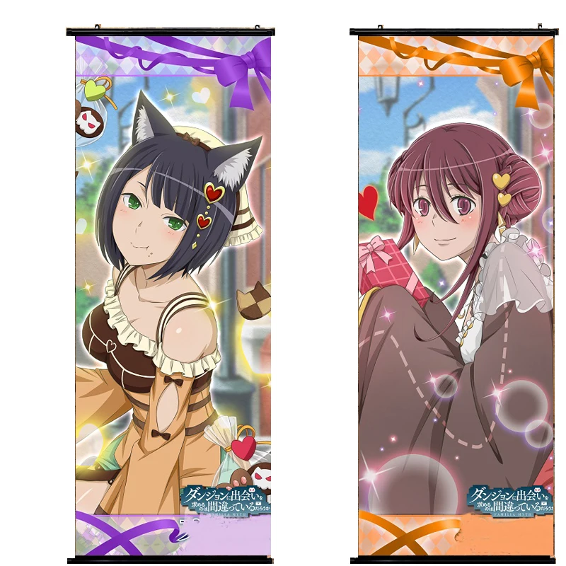 

Anime Poster Is It Wrong to Try to Pick Up Girls in a Dungeon Chloe Roro Hesutia wall scroll art picture home decoration