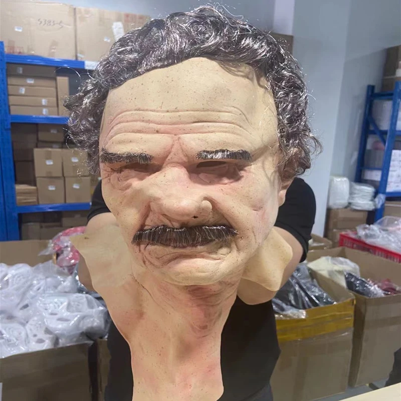 Забавные старые Косплэй маска на Хэллоуин вечеринку страшный Реалистичные Маски