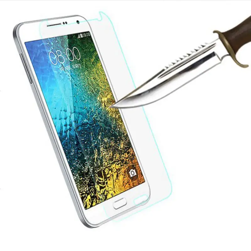 

9H waterproof Tempered Glass for Samsung Galaxy E5 Protector Films E500F E500 SM-E500F E500H E5000 Screen Protector Films case