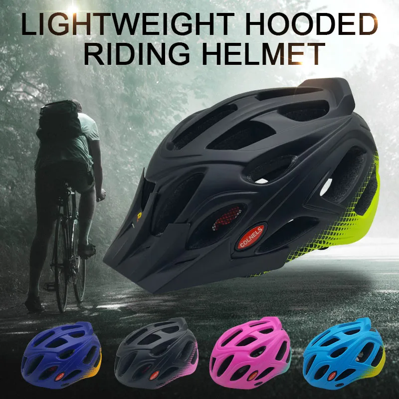 Шлем для горного велосипеда XC мужской Сверхлегкий защитный Регулируемый шлем