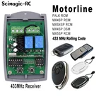 Motorline MX4SP MXS4SP DSM RCM RCA MX5SP 433 МГц открывалка для гаражных дверей 2ch 12 В 24 В постоянного тока контроллер переключателя с передатчиком 433 МГц