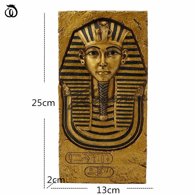 

Egypt Pharaoh Wall Hanging Decoration Toxophily Art Sculpture Resin Craft Home Decor Living Room Accessories Birthday Gift R7240
