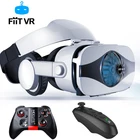 Шлем виртуальной реальности Fiit VR 5F, 3D очки виртуальной реальности, гарнитура для смартфонов ios, Android