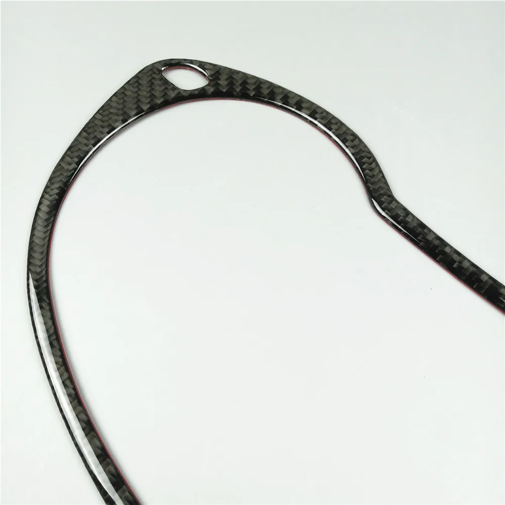 Углеродное волокно Авто Спидометр украшения Рамка Отделка приборной панели