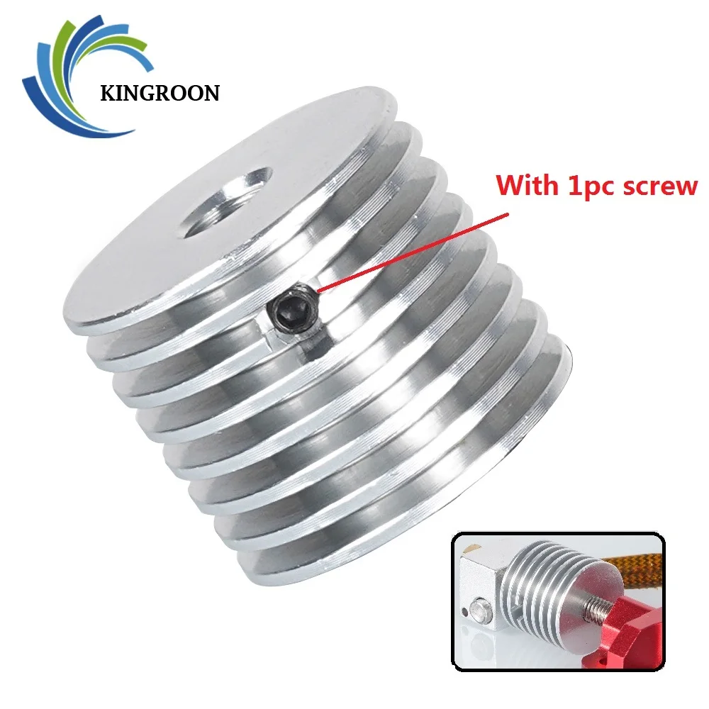 Радиатор KINGROON KP3S E3D 22*3*6 V5 прямой пульт дистанционного управления Bowden для радиатор