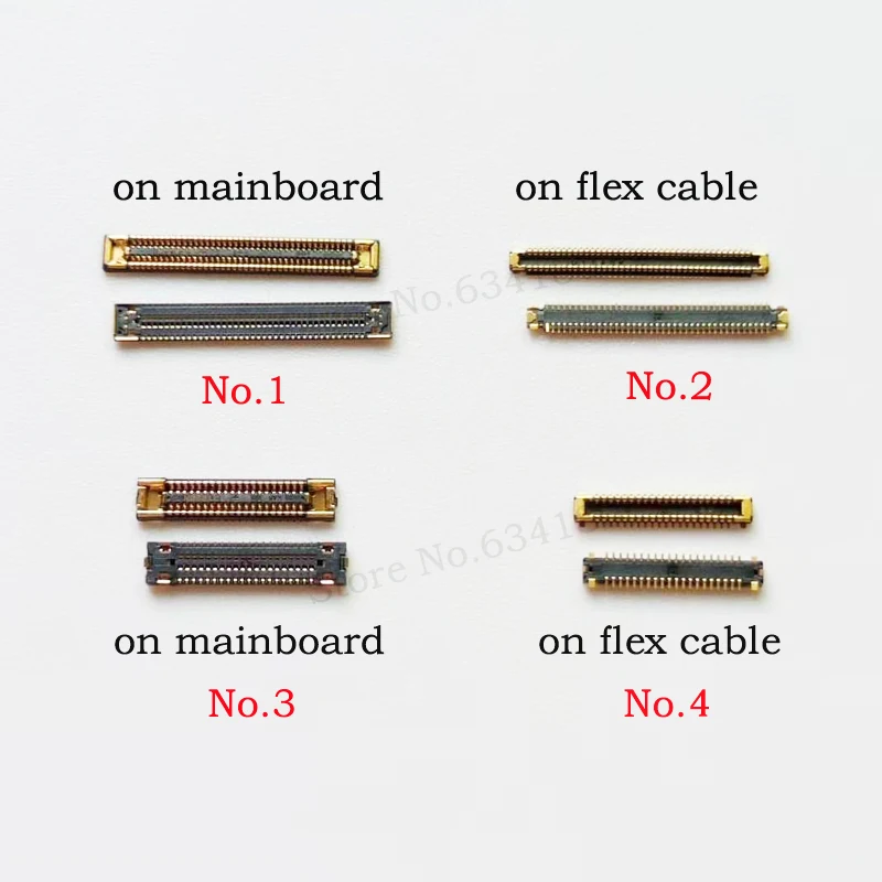 10 шт. разъем для ЖК-дисплея Samsung A32 4G A325 A325F A325M / Φ A326 A326F A326B 78 40 Pin | Мобильные