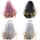 Вуаль с бронзовыми буквами для девивечерние, 1 шт.