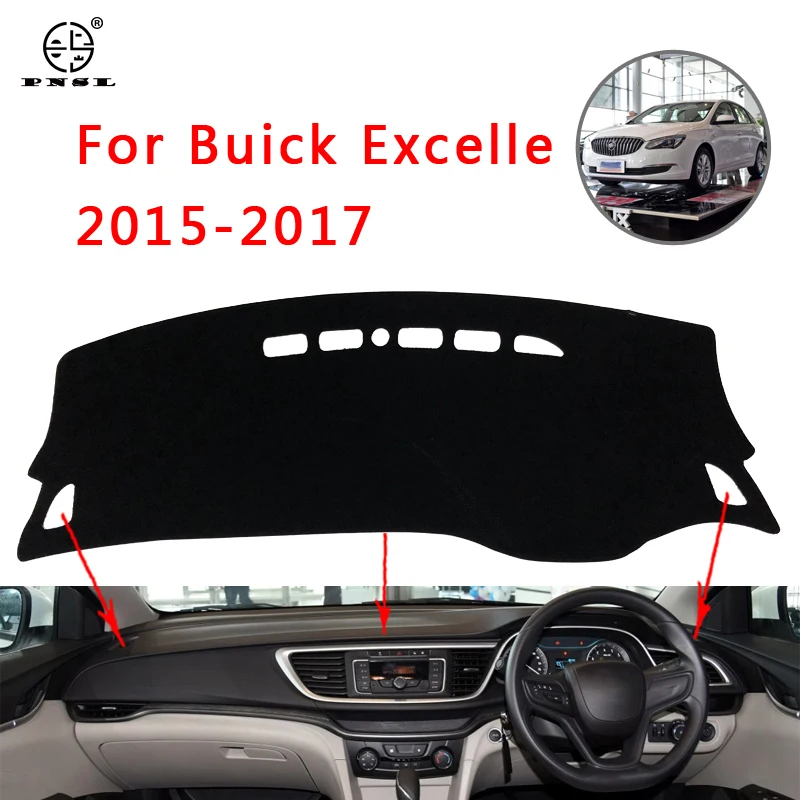 PNSL крышка приборной панели автомобиля коврик для ковёр Buick Excelle 2015-2017 Защита от