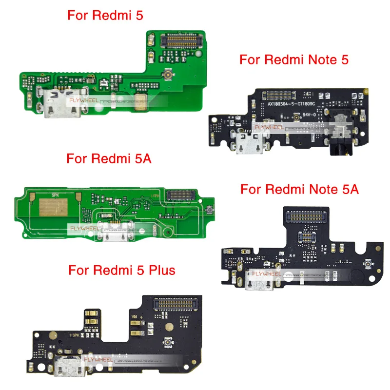 1 шт. usb зарядная док-станция разъем порт Разъем для Xiaomi Redmi 5A 5 Plus Note 5 5A зарядное устройство данных гибкий кабель запасные части