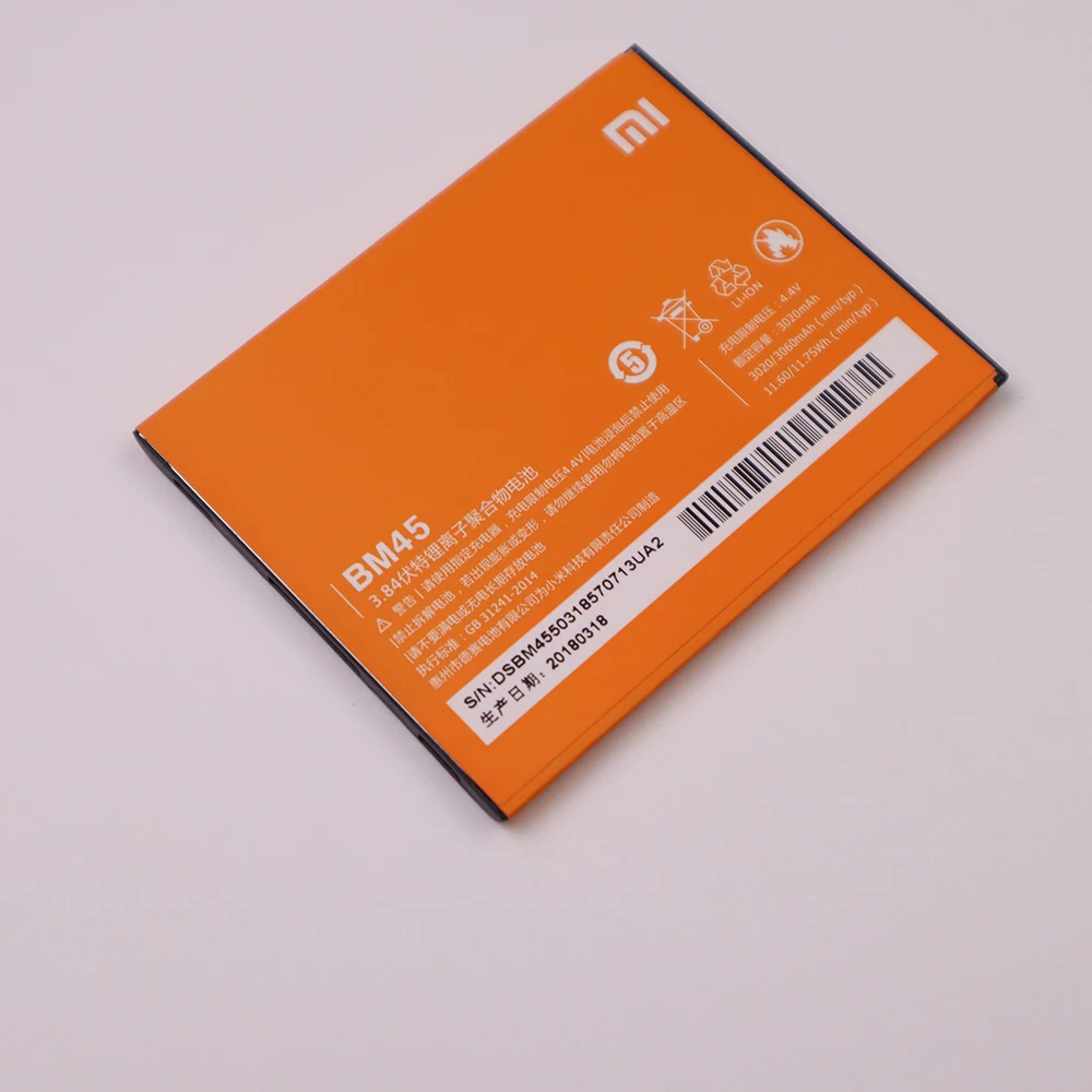 Аккумулятор XIAO MI BM45 BM20 BM40 BM41 BM42 BM44 для Xiaomi Mi Redmi Note 2/ Mi2S 2 /2A/Redmi 1S/Note1/Redmi | Мобильные