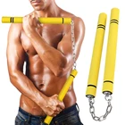 Губка нунчаку для практики боевых искусств, оборудование на цепочке, безопасная губка для спортивных тренировок, эффективные аксессуары для занятий спортом