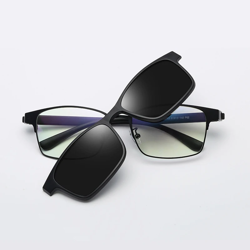 Солнцезащитные очки поляризационные UV400 для мужчин и женщин квадратные