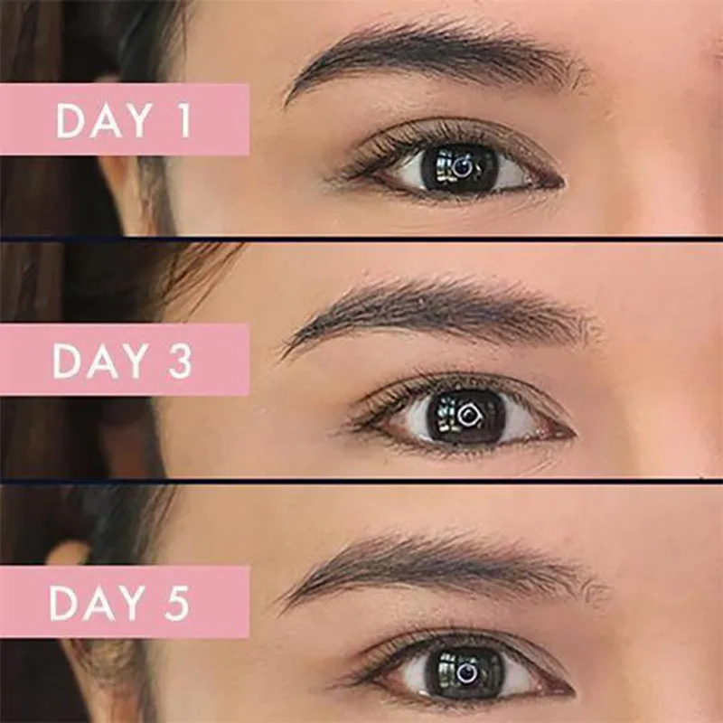 Идеальный водостойкий гель для бровей в течение 3 дней красное вино тату-гель