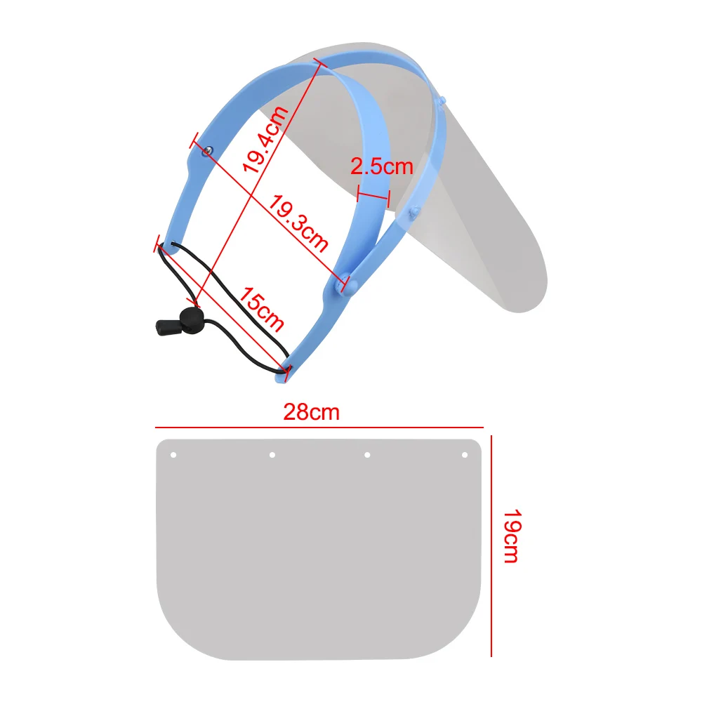 

Anti-fog Splash-proof Full Face Covering Mask Visor Shield Full Face Shield Mask Transparent Protective Mask Dustproof