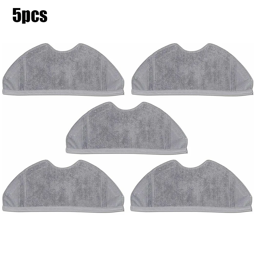 

5 Pcs Wiper Set For Eufy Robovac L70 Hybrid Robot Vacuum Wiper Strong Water Absorption Household Cleaning