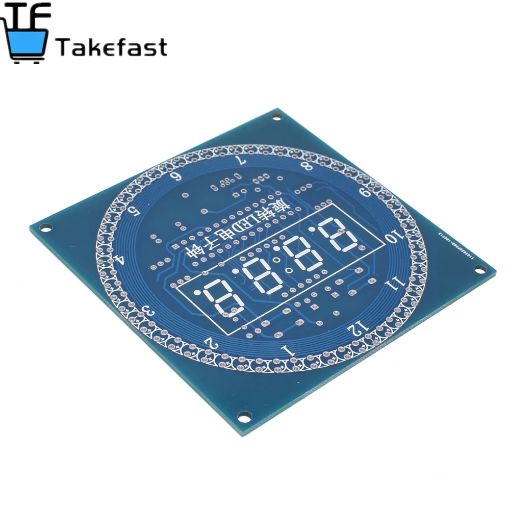 10 шт. DIY вращающийся цифровой светодиодный Дисплей модуль GSM сигнализация