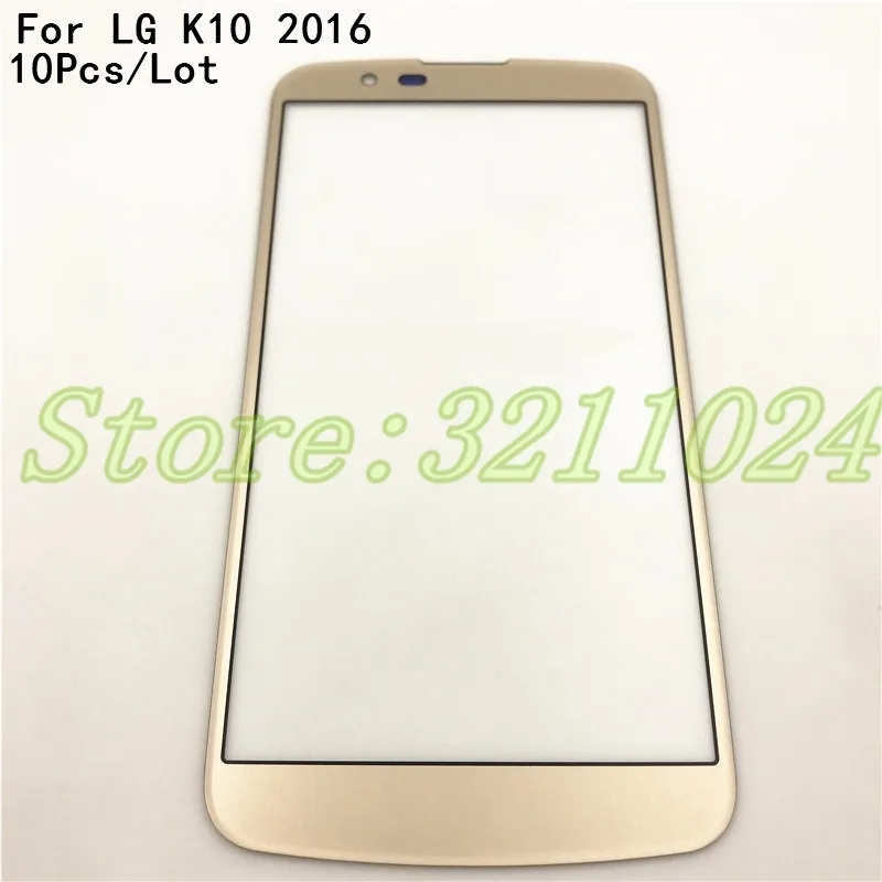 Сенсорный экран 10 шт./лот для LG K10 2016 K430DS K430N F670 переднее стекло сенсорная панель|m2