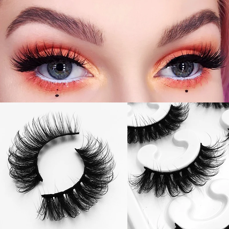 

10 Pairs Lashes 3D Mink False Eyelashes Natural Dramatic Long Wispies Lash Makeup Extension Volume Beauty 3D Eyelashes