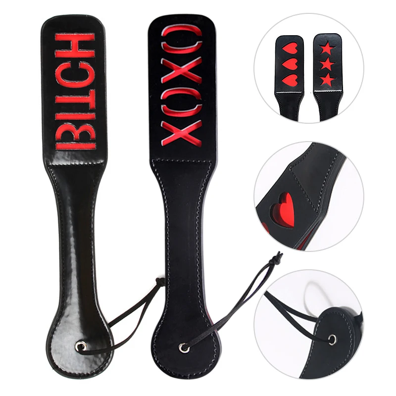 BDSM Fetish sex whips slave Love heart Spanking Paddle Whip Flogger Sex Toys For Couples cosplay shame game | Красота и здоровье