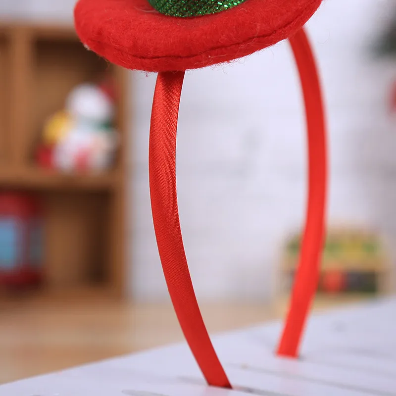 Hot Christmas Headband Cute Santa Xmas Party Decor Women Girls Double Hair Band Clasp Head Hoop Headwear | Дом и сад