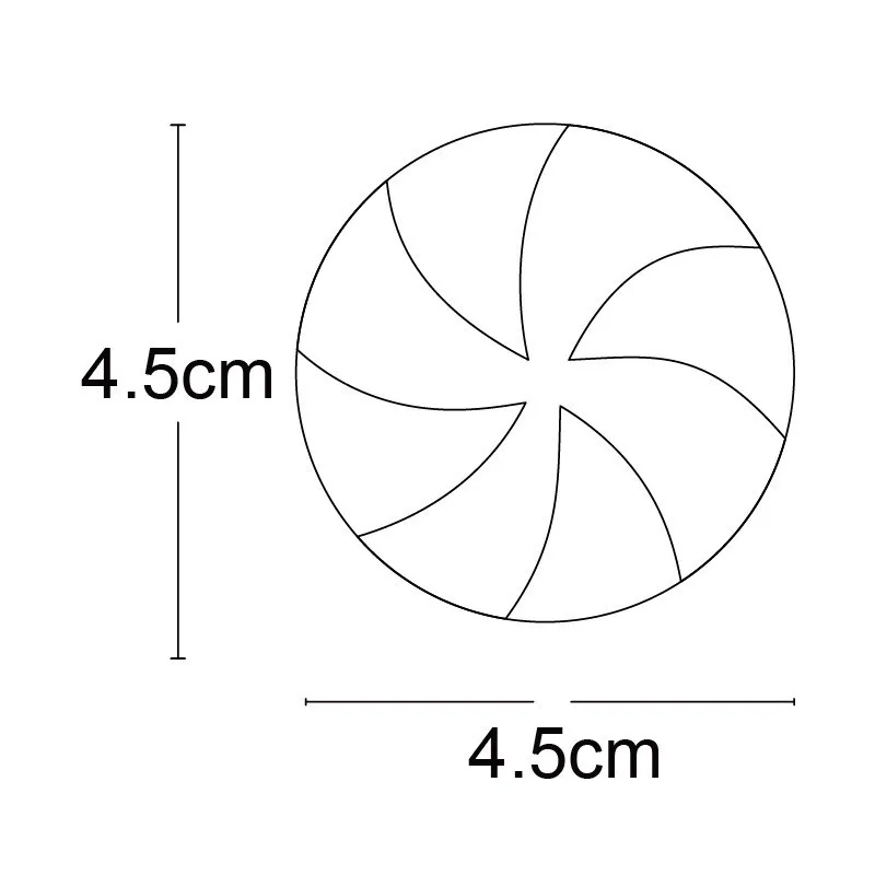 

Circle Lollipop Windmill Metal Cutting Dies for dies Scrapbooking Embossing Dies Cuts Stencils dies Decoration Paper Card Making