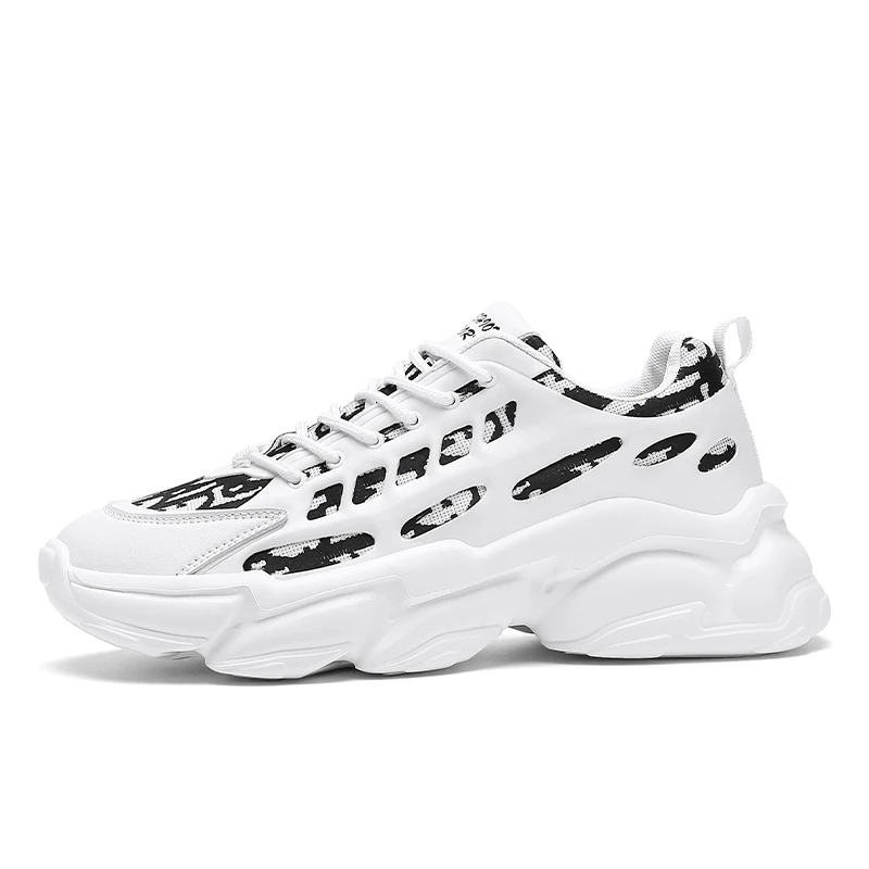 

Men's Running Shoes Breathable Man Sports Sneakers Lace Up Comfort Casual Walking Shoes Athletic Training Footwear