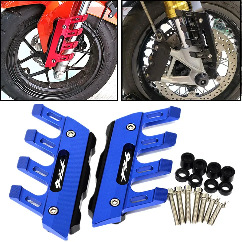 

For Yamaha FAZER FZ6 fz6 LOGO 2019 2020 2021 Motorcycle Front Brake Disc Caliper Brake caliper Guard Protector Cover Accessories