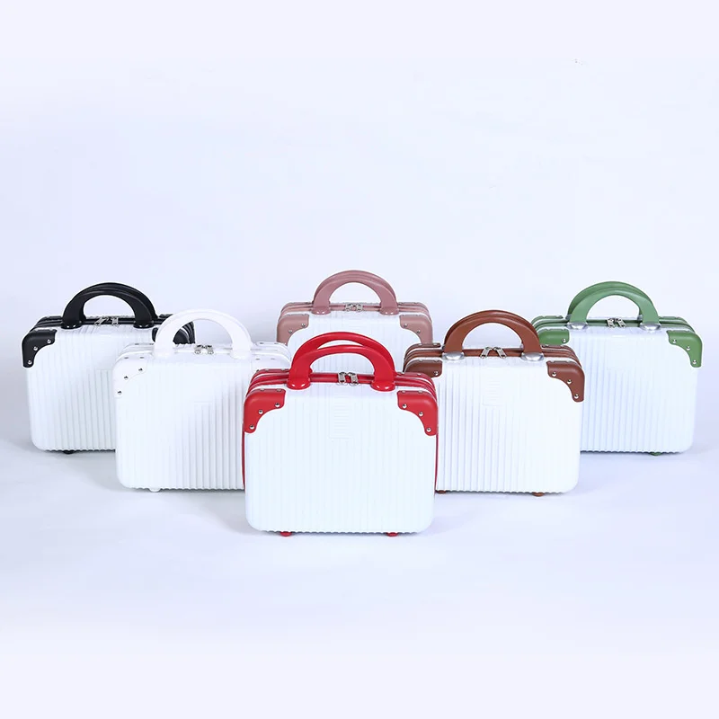 

Корейский Косметический Чехол, 14 дюймов, портативный чехол, маленький чехол для костюма, сумка для лагеря, чехол для ручного костюма, защита ...