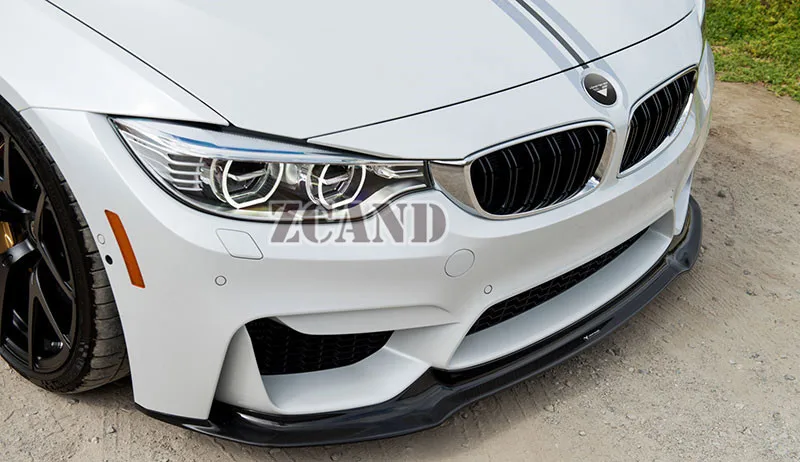 V стиль передний спойлер для BMW F80 M3 F82 F83 M4 2014UP|Обвесы| |