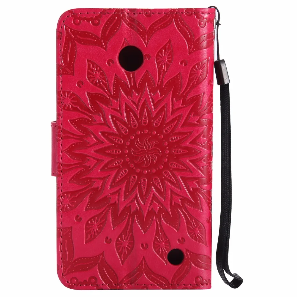 Flip Case for coque Nokia Lumia 630 635 Cover fundas Microsoft N630 N635 4.5 inch +Stand Card Slot | Мобильные телефоны и