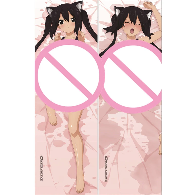 Горячая манга Keion! Наволочка в стиле аниме K On! с изображением сексуальной девушки