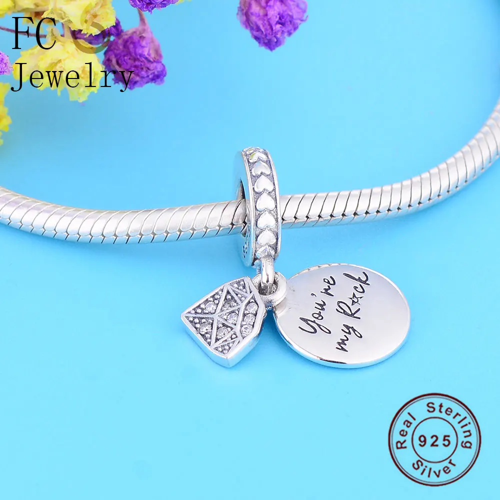 FC ювелирные изделия подходят оригинальный бренд Шарм браслет серебро 925 пробы