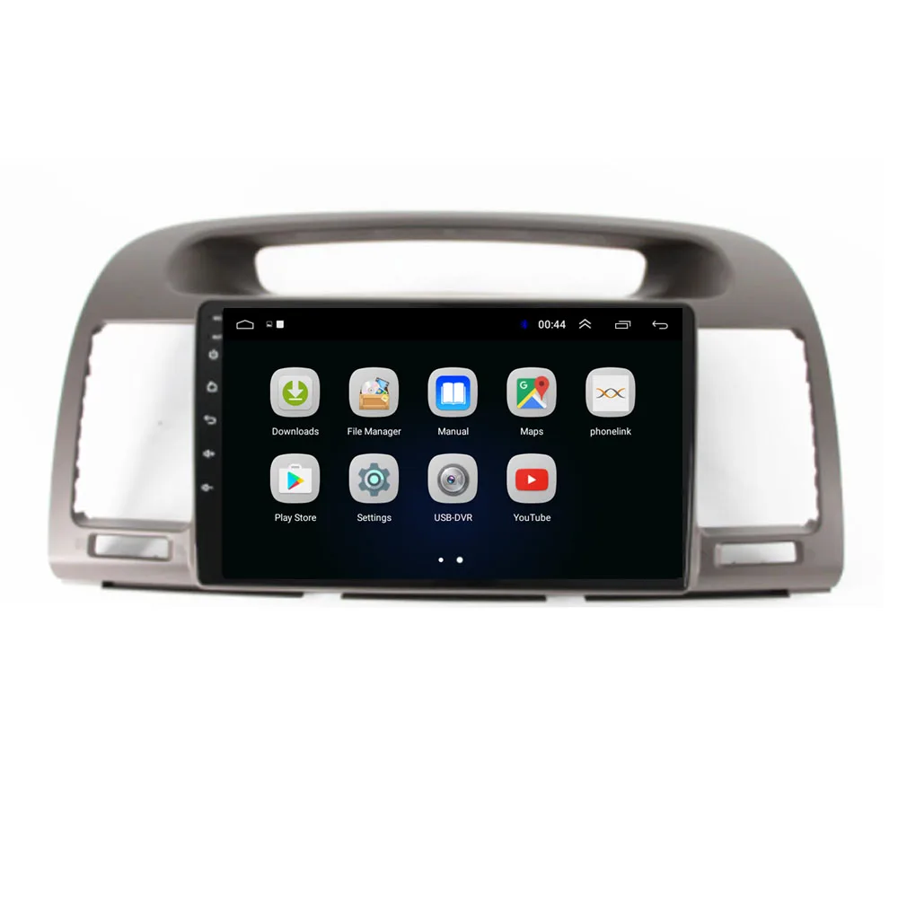 Мультимедийный проигрыватель для Toyota Camry Android 10 1/9/8.1 4G LTE 2002 2003 2004 2005 2006 стерео DVD