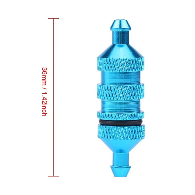 2pcs Aluminum Oil Nitro Fuel Filter Alloy For 1/8 1/10 Scale RC Model Car Upgrade Parts & Accs Toys | Игрушки и хобби