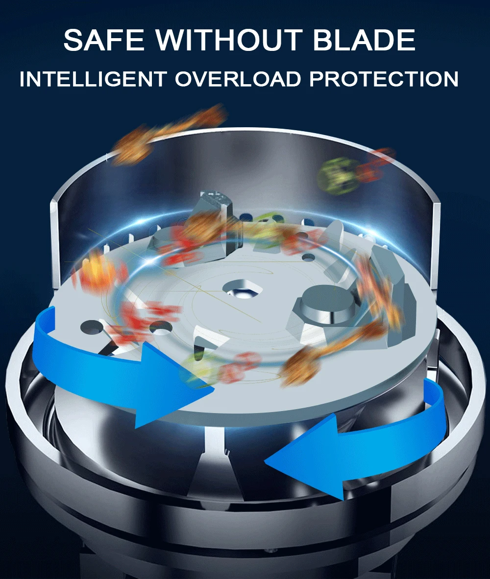 1200W Мусора Процессора удаление Дробилка Измельчитель пищевых отходов из