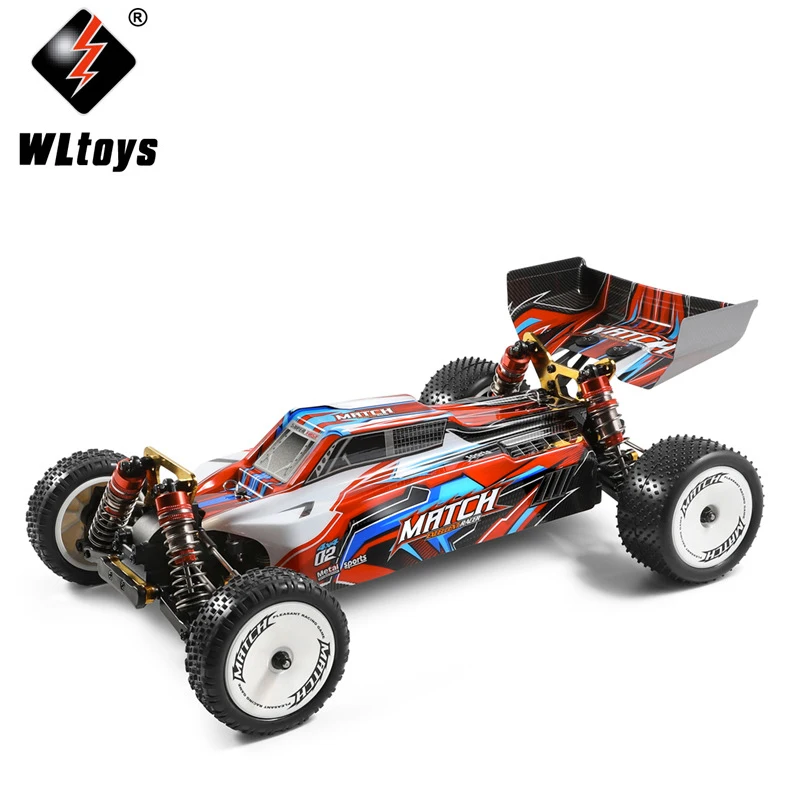 

WLtoys Новинка 104001 Радиоуправляемый автомобиль 45 км/ч масштаб 1:10 полноприводный внедорожник 2,4G Радиоуправляемый автомобиль Детский Электрич...