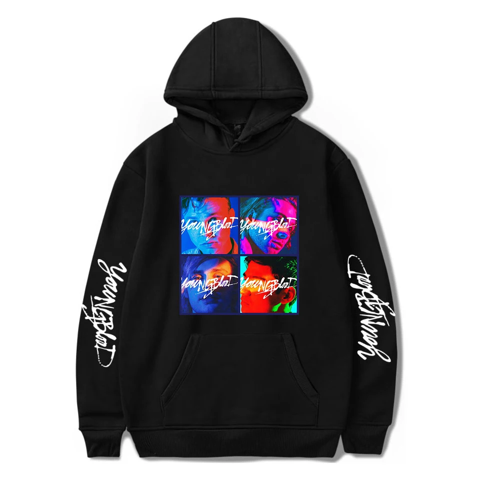 

Hot Sale Youngblood 5SOS Hoodies Sweatshirt Men Women Casual Print Autumn Winter Harajuku Teenage Sweatshirts Hoodies