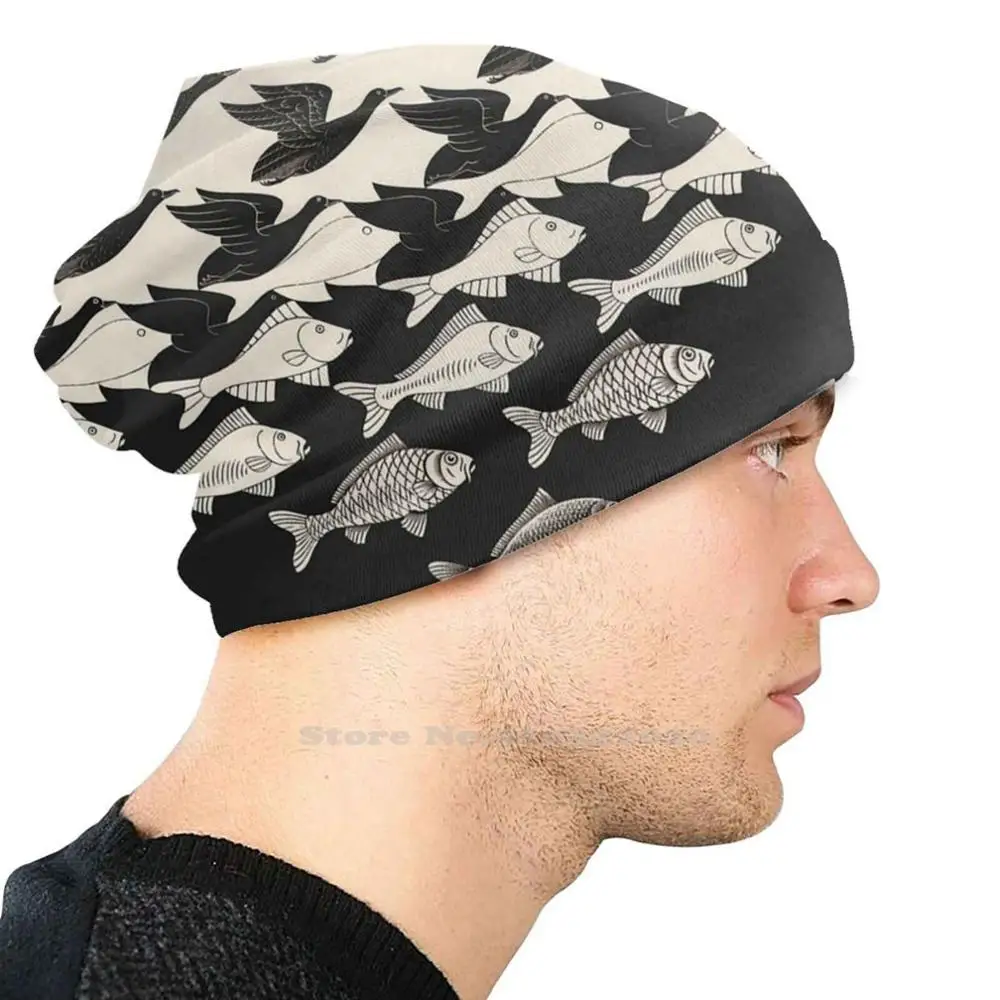Sky And Water I - Ts Cornelis Escher дышащая ветрозащитная спортивная мягкая маска для рта