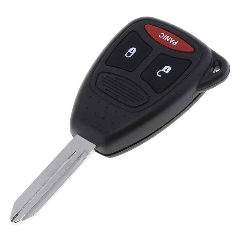 315MHz 3 Buttons Keyless Entry Remote Transmitter Car Key Fob Shell KOBDT04A with Chip Uncut Blade for Dodge Dakota Durango | Автомобили и