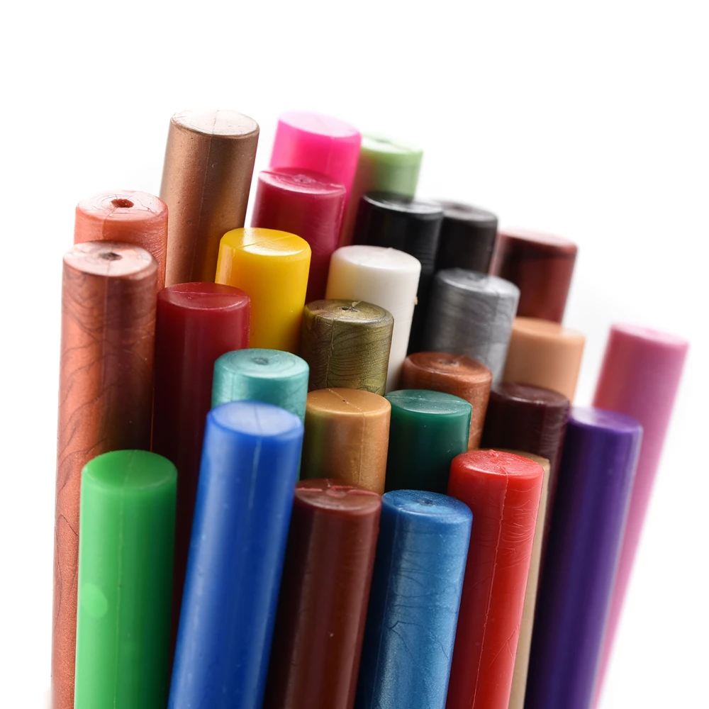 10 шт. круглых палочек для запечатывания в качестве офисных принадлежностей