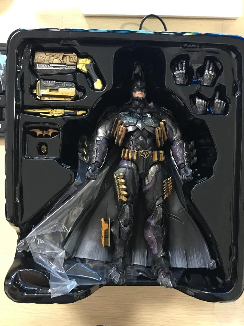 Play Arts тяжелый Бэтмен в доспехах фигурки коллекционные игрушки 25 см