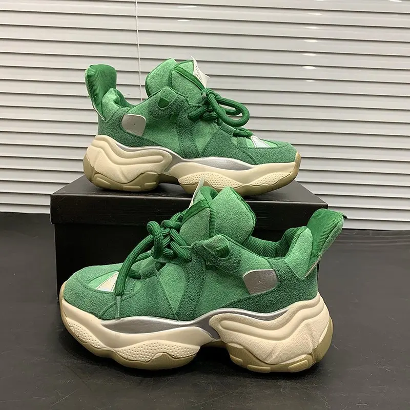 Женские кроссовки на платформе роскошные дизайнерские спортивные повседневные