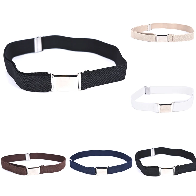 1 шт. эластичный пояс для мальчиков и девочек детские регулируемые однотонные