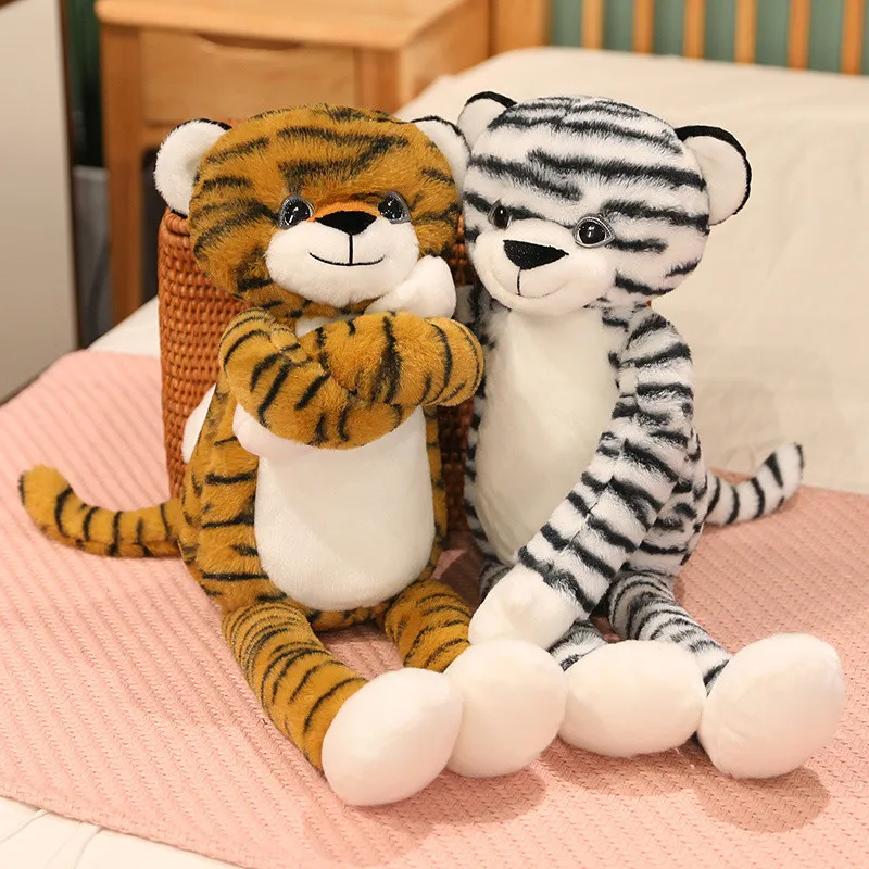 

1pc 65cm Kawaii Tiger Plush Toy Stuffed Animal Cute Fluffy Long leg Tger Doll Soft Kids Toy Child Birthday Present Xmas Gifts