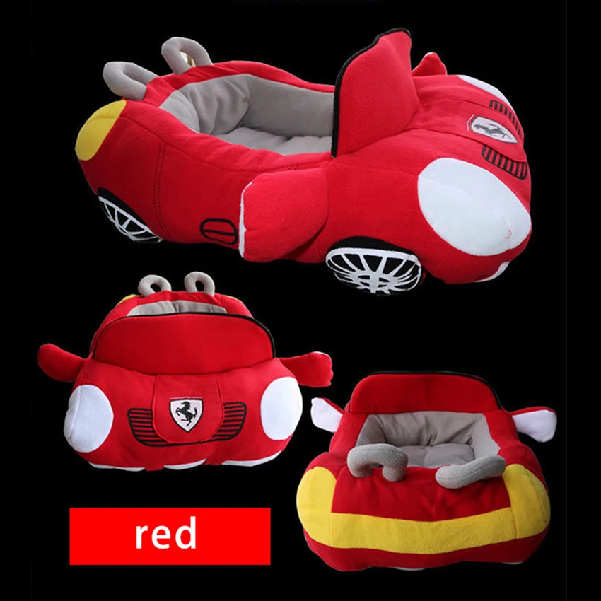 Кровать для питомца крутая щенок забавная модная форма автомобиля мягкий