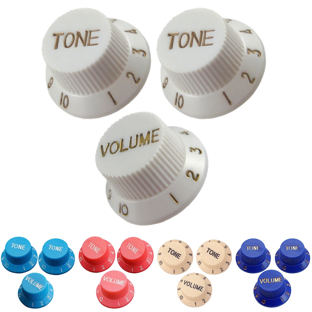 

Ручки управления скоростью гитары 1 громкость 2 для электрогитар ST SQ